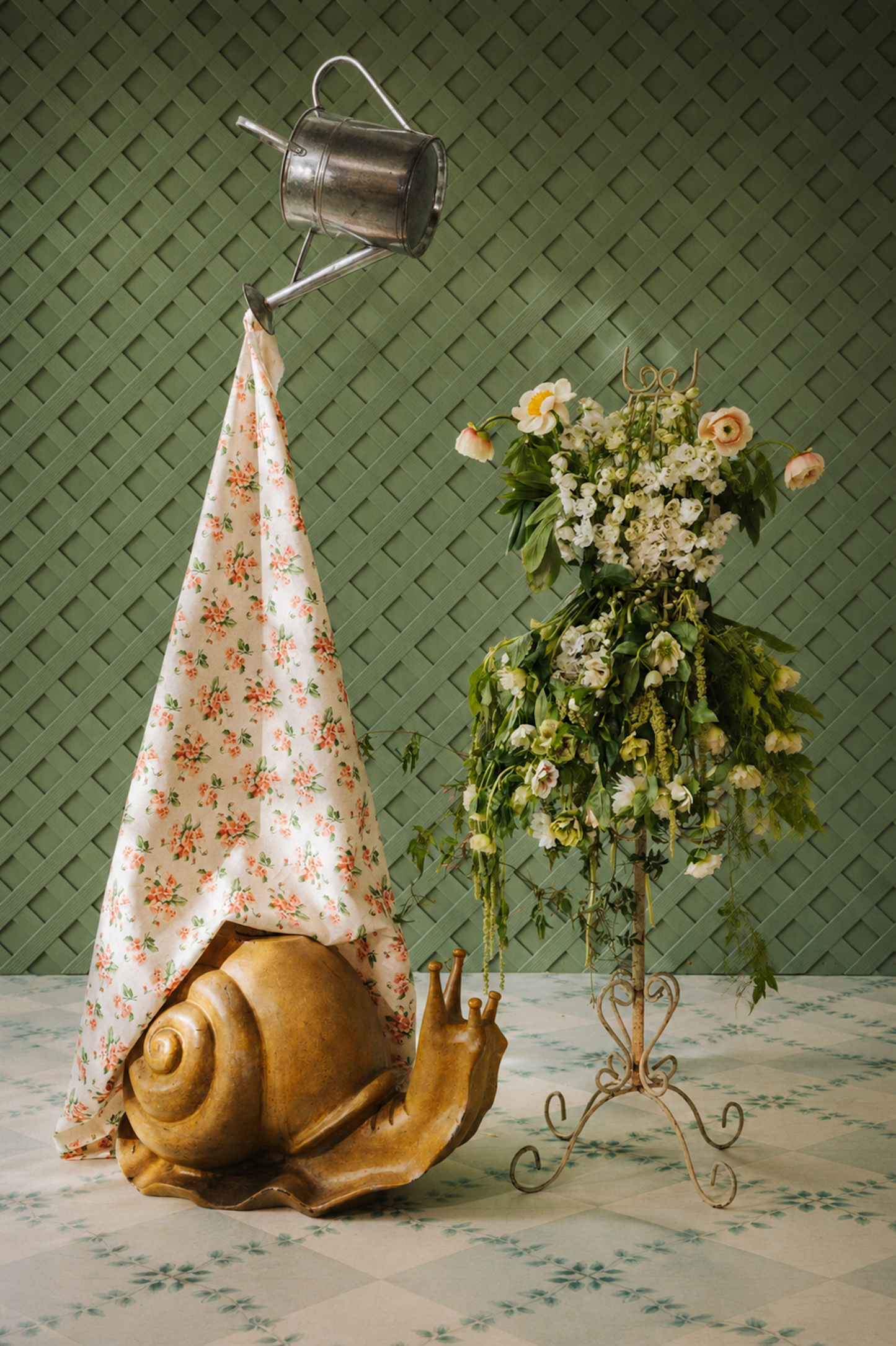 Chintz Bouquet - Rose (F)