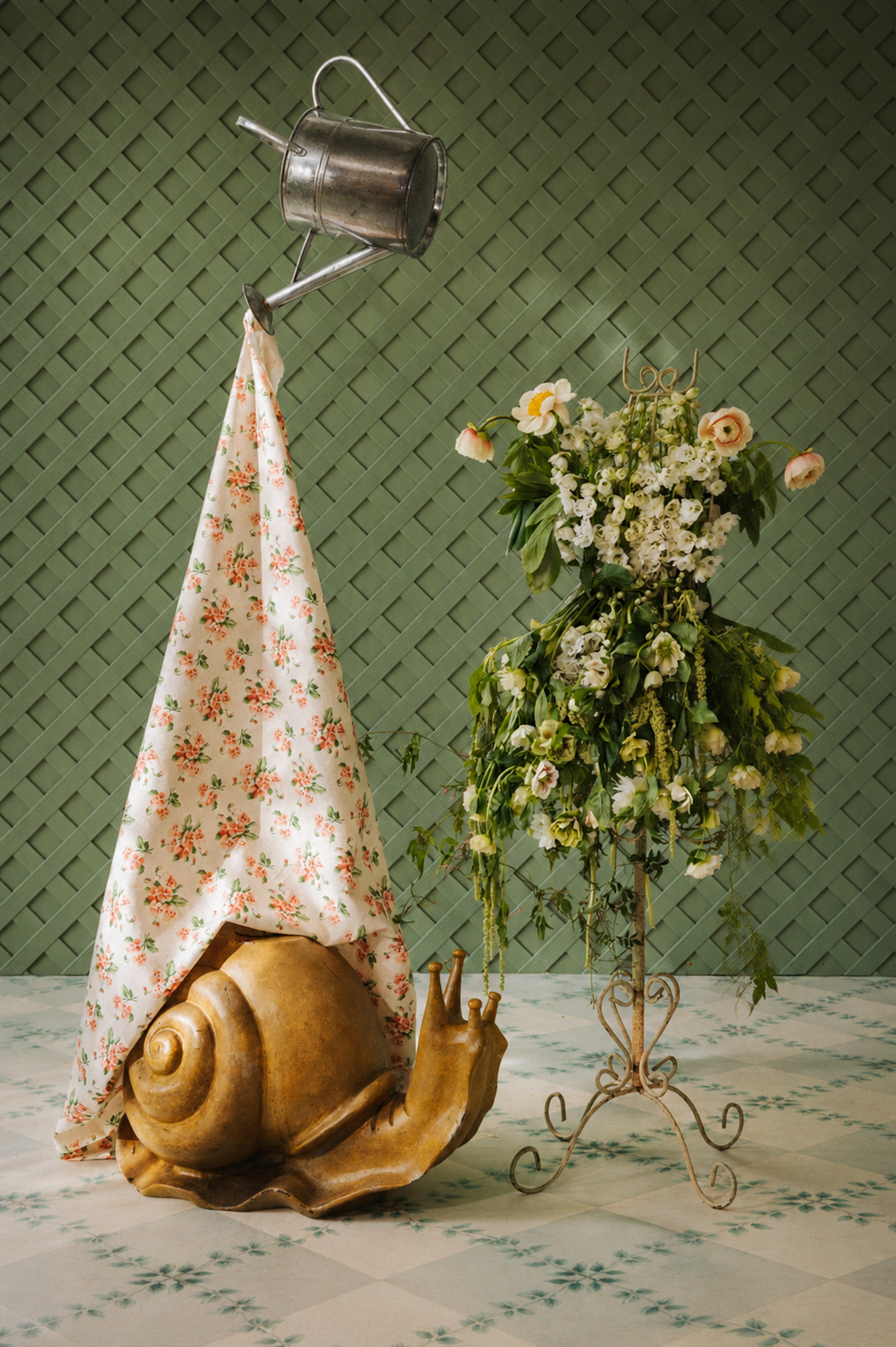 Chintz Bouquet - Rose (F)
