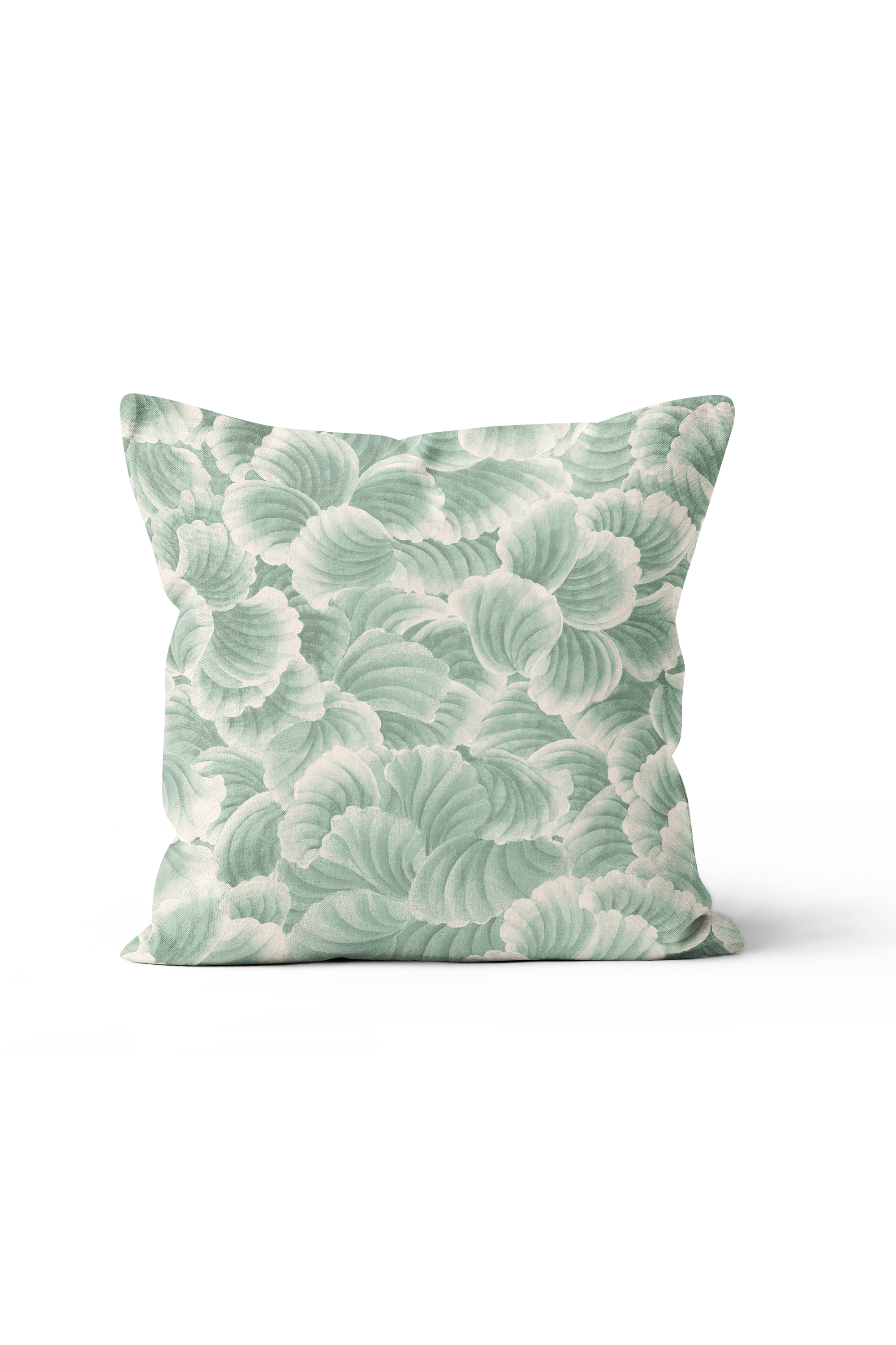 Seafarer Shell Pillow in Seaglass