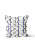 Posey Ricrac Stripe Pillow in Delft