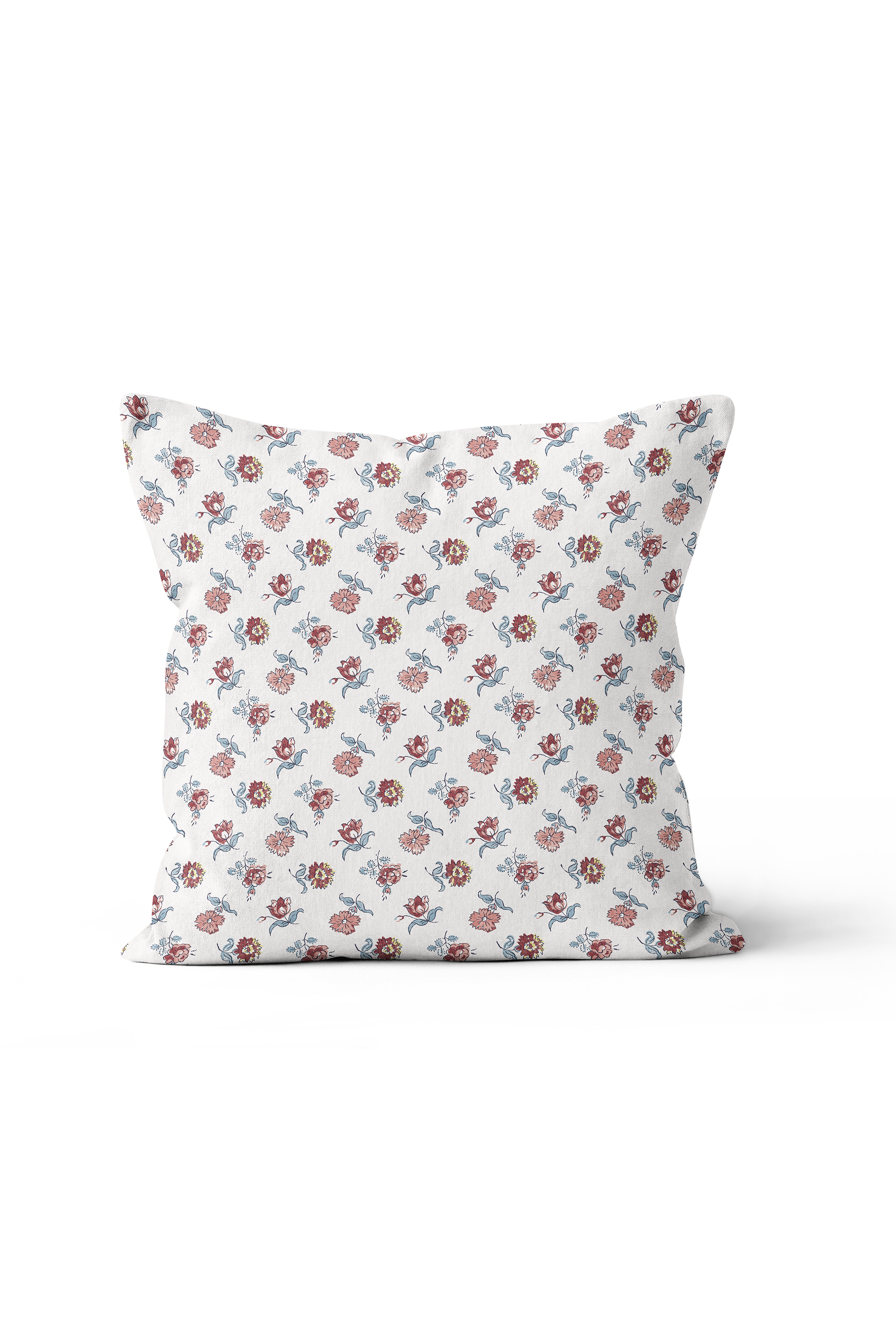 Tussie-Mussie Pillow in Mulberry Multi