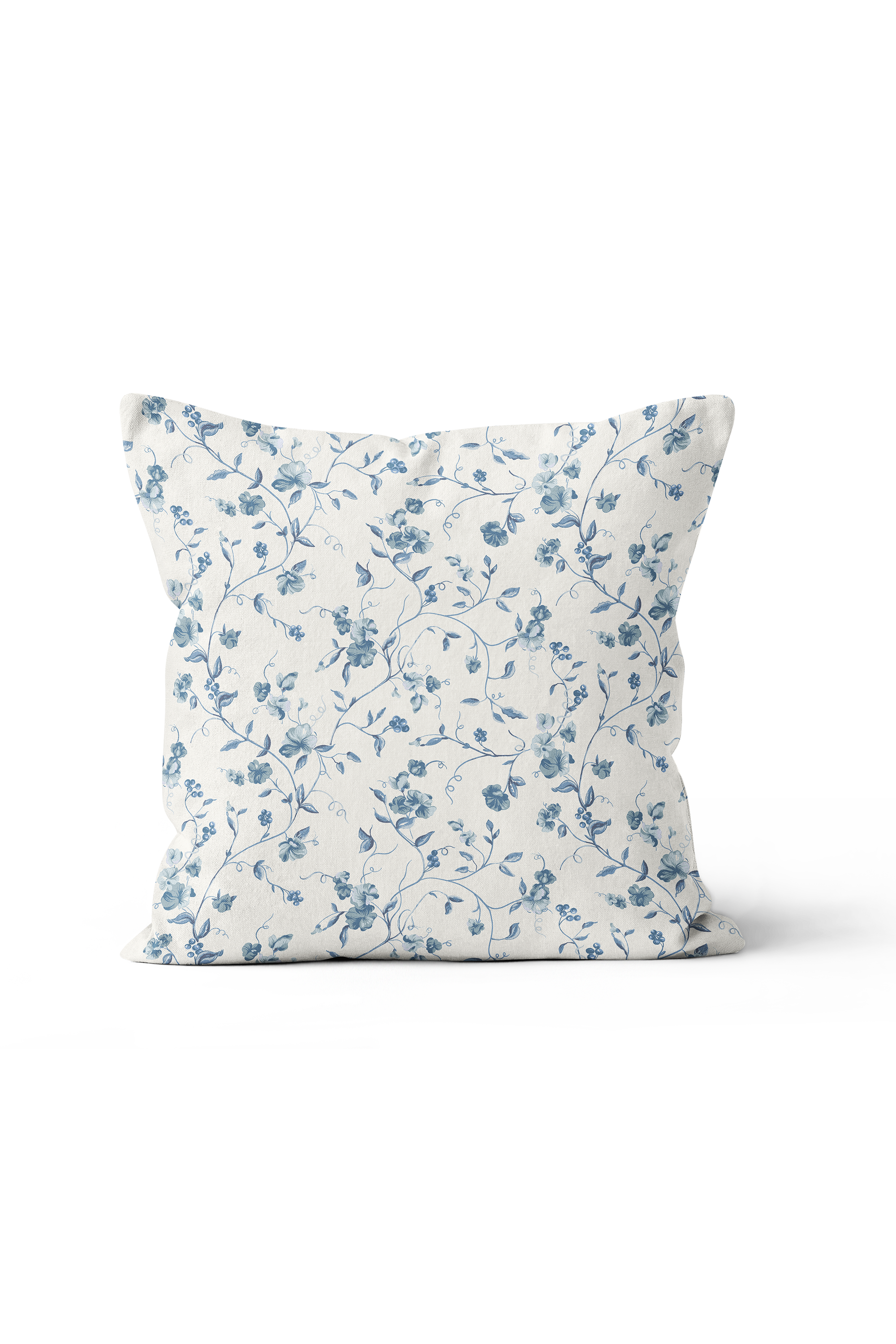 Vera Pillow in Porcelain Blue