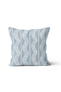 Wandering Toile Pillow in Chambray