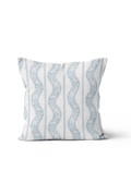 Wandering Toile Pillow in Cloud Blue