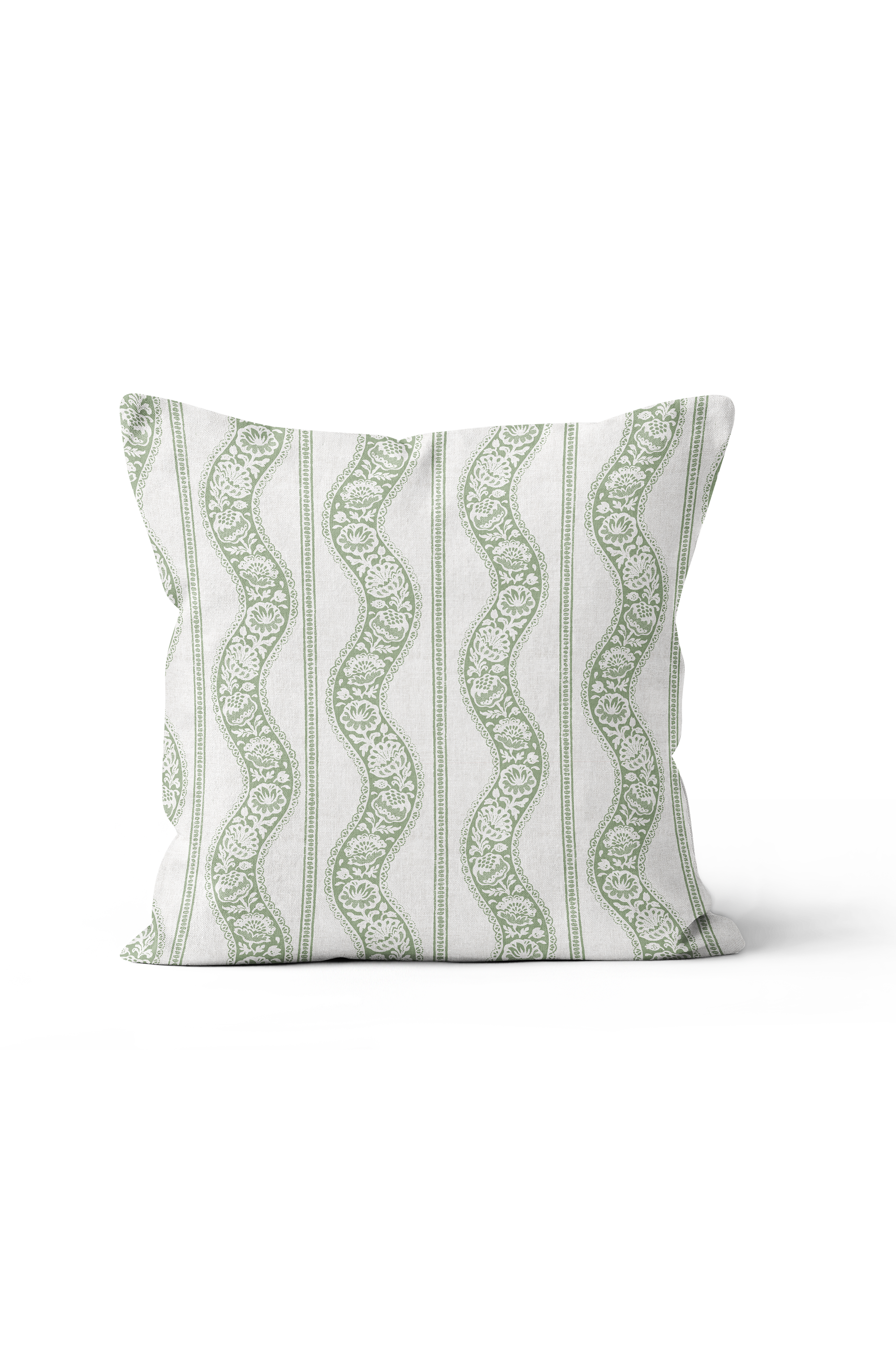 Wandering Toile Pillow in Meadow